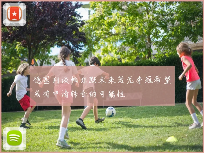 德塞利谈帕尔默未来若无夺冠希望或将申请转会的可能性