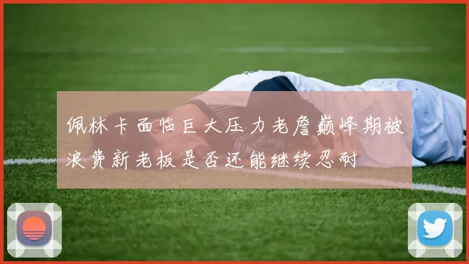 佩林卡面临巨大压力老詹巅峰期被浪费新老板是否还能继续忍耐